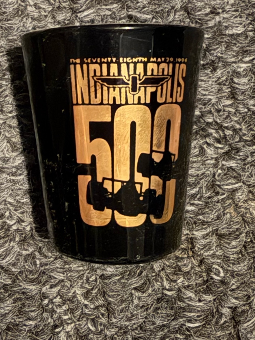 Indianapolis 500 souvenir shot glass